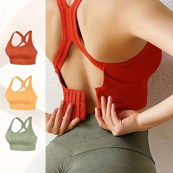 Callie Lives Other - Callie Lives Miz Racerback 2PACK: XLRG Quadruple Hook & Eye Sports Bra 2PCS